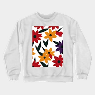 Chromatic Botanic Abstraction #17 Crewneck Sweatshirt